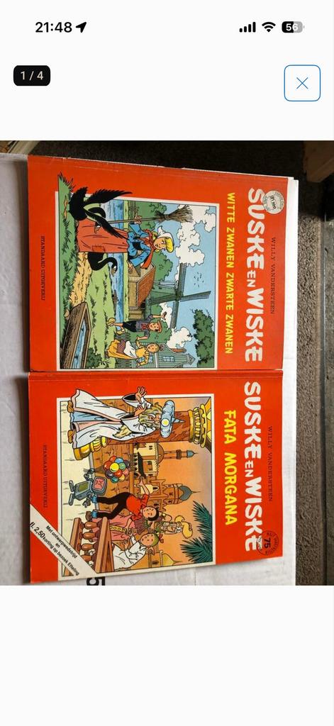 Suske en Wiske: Witte Zwanen Zwarte Zwanen & Fata Morgana, Boeken, Stripboeken, Meerdere stripboeken, Ophalen of Verzenden, Gelezen