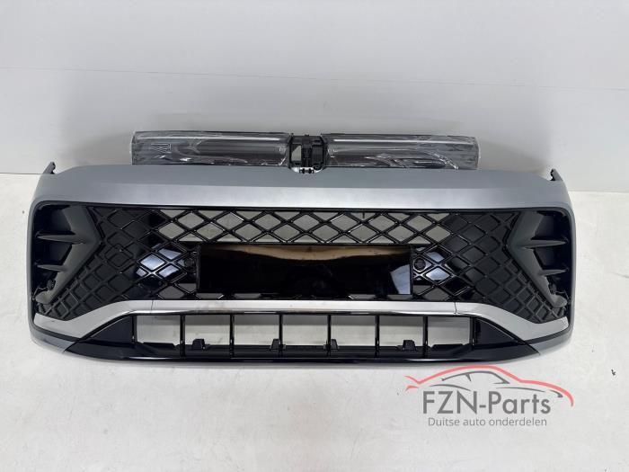 VW Tiguan 571 Voorbumper R-Line met Grille 6PDC LA7W, Auto-onderdelen, Carrosserie en Plaatwerk, Ophalen of Verzenden, Gebruikt