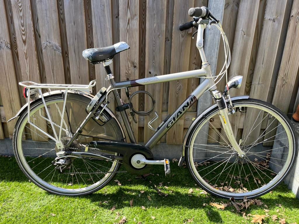 Giant Custom Herenfiets (gebruikt, opknapper), Fietsen en Brommers, Fietsen | Heren | Herenfietsen, Ophalen, Gebruikt, Giant, Versnellingen