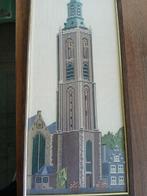 Hand geborduurde schilderij van de  st. Jonskerk St, Huis en Inrichting, Slaapkamer | Slaapbanken, Ophalen of Verzenden, Zo goed als nieuw