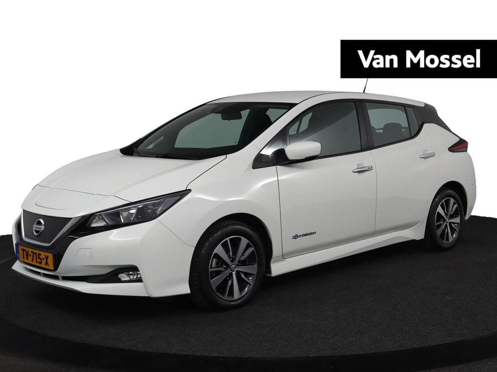 Nissan LEAF Acenta 40 kWh | Navi | Camera | All-Season Bande, Auto's, 12 maanden, Stof, Gebruikt, Wit