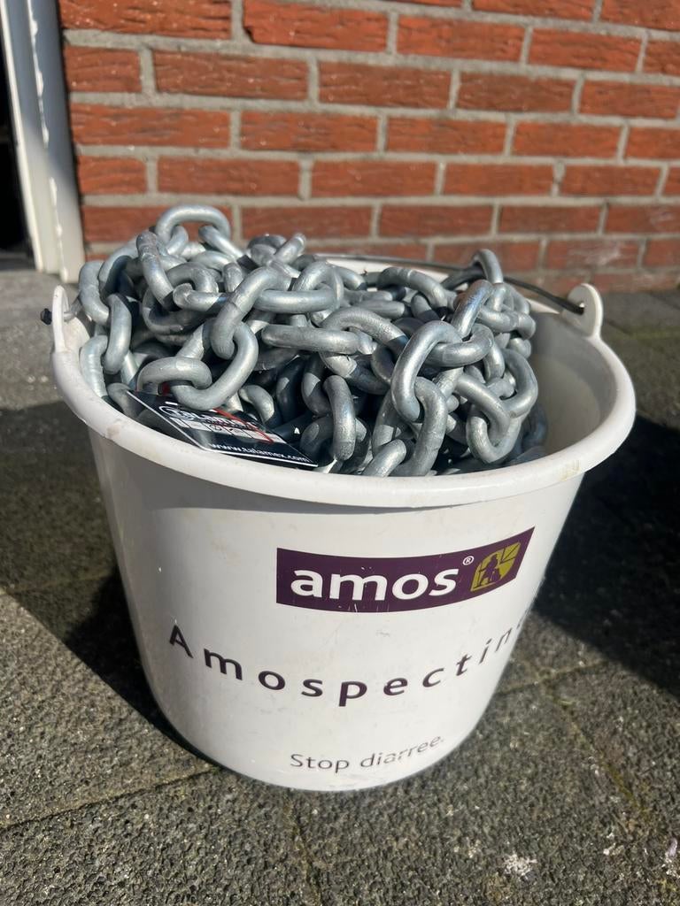 Ankerketting 18 meter, Ophalen, Nieuw, Motor en Techniek, Zeilboot of Motorboot