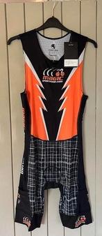 Trisuit / triathlonpak maat S nieuw, Zwart, Nieuw, Ophalen of Verzenden, Hardlopen of Fietsen