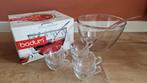 Perfecte staat Bodum glazen bowl punch sangria set, Huis en Inrichting, Glas of Glazen, Ophalen of Verzenden, Overige stijlen