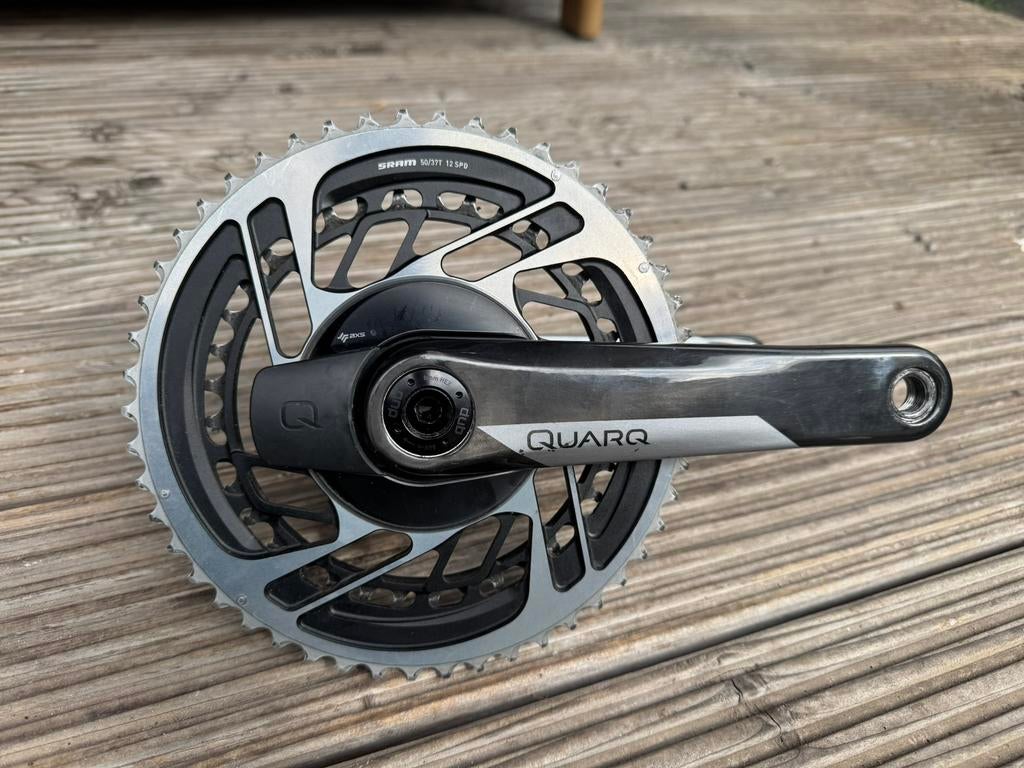 Quarq powermeter 172.5 mm, Ophalen of Verzenden, Gebruikt, Carbon