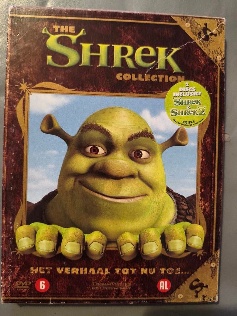 The Shrek Collection | Shrek 1 & 2 Boxset | Krassenvrij, Ophalen of Verzenden, Zo goed als nieuw, Amerikaans, Boxset
