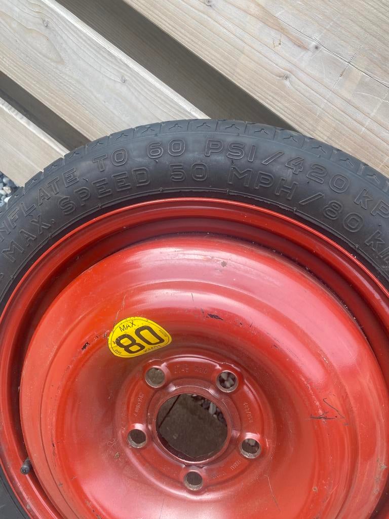 Reservewiel, 100 liter of meer, Ophalen of Verzenden, Zo goed als nieuw, Transportkar