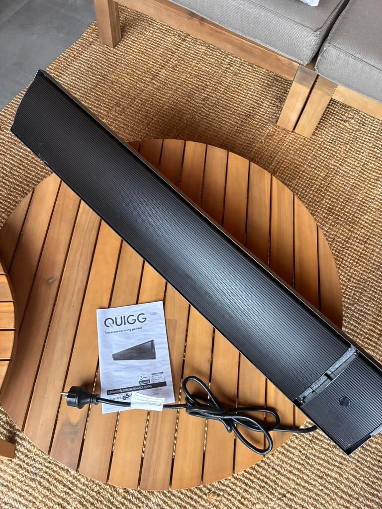 Verwarming voor terras of overkapping - 1500W, Waterbestendig, Nieuw, Wand, Ophalen