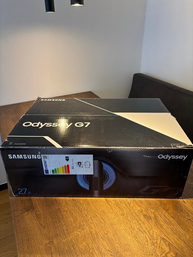 Samsung Odyssey G7 27 inch 240Hz - Goed!, Computers en Software, Monitoren, Gaming, Gebruikt, Curved, VA