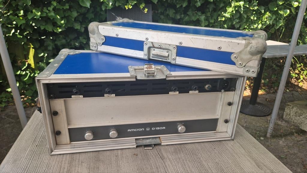 Crown Versterker - Amcron D150A, Ophalen of Verzenden, Gebruikt, Minder dan 500 watt, P.A.