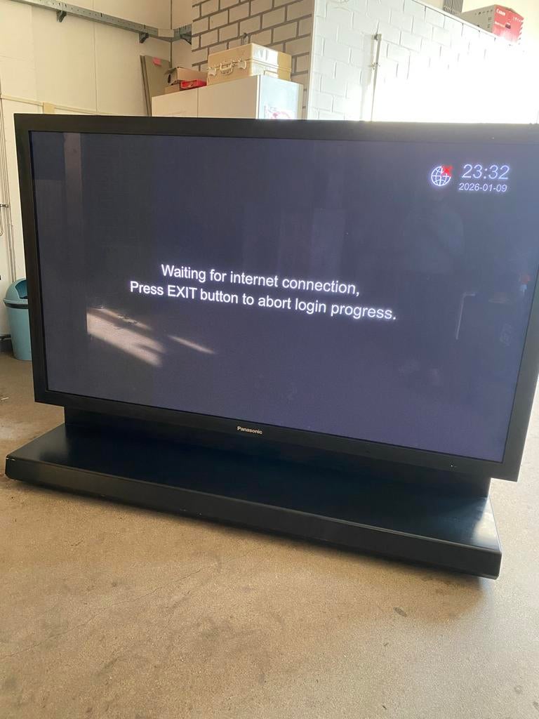 Panasonic TH-103PF9EK TV, Gebruikt, Panasonic, LCD, Ophalen of Verzenden
