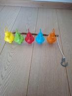 Vrolijk eendjes visspel vangspel vangen houten hengel, Ophalen of Verzenden, Zo goed als nieuw, Overige typen
