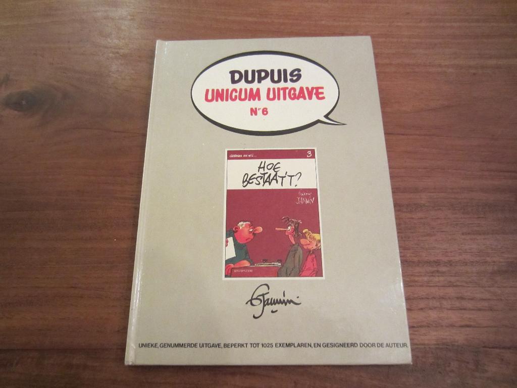 Dupuis Unicum nr 6 - gelimiteerd en genummerd, Boeken, Stripboeken, Eén stripboek, Ophalen of Verzenden