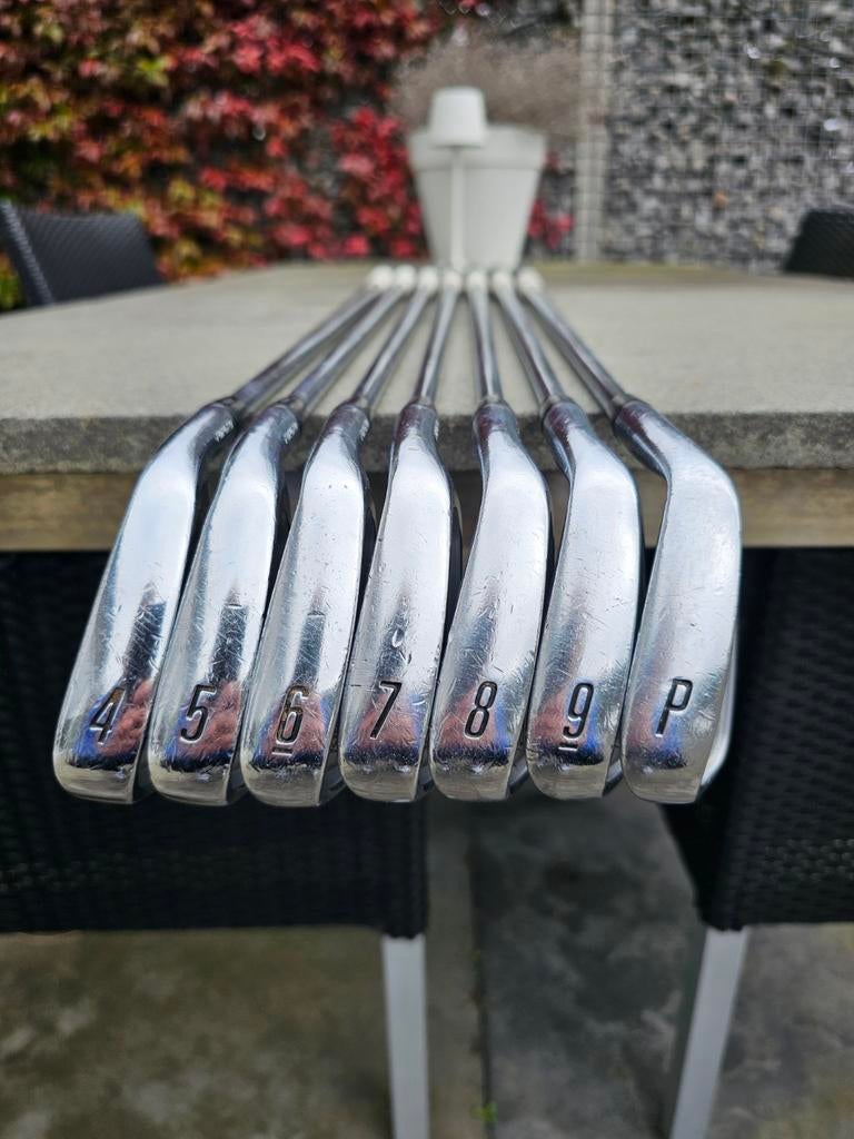 Cobra CB ijzers 4-P, Rifle 6.0 shafts, Sport en Fitness, Golf, Ophalen of Verzenden, Gebruikt, Set, Overige merken