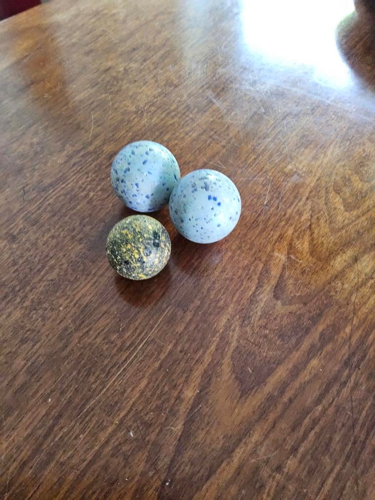 antieke klei knikkers, Antiek en Kunst, Antiek | Speelgoed, Ophalen of Verzenden