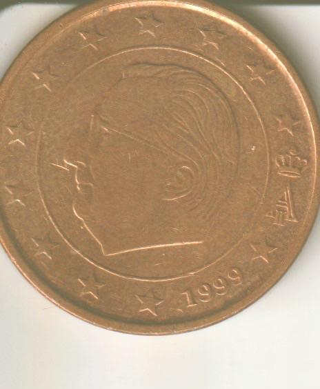 5 cent 1999 belgie, Postzegels en Munten, Munten | Europa | Euromunten, Verzenden, België, 1 cent