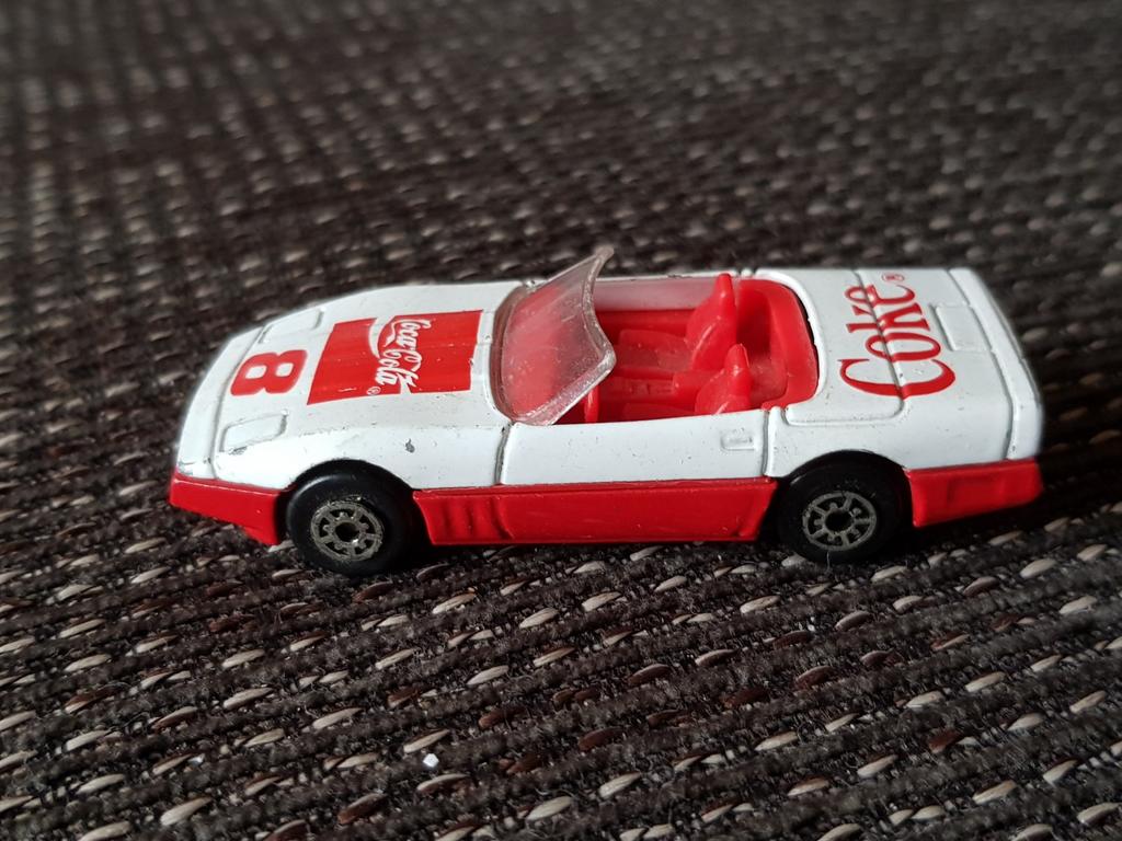 coca cola chevrolet courgette edocar model auto, Hobby en Vrije tijd, Modelauto's | 1:50, Zo goed als nieuw, Auto, Ophalen of Verzenden