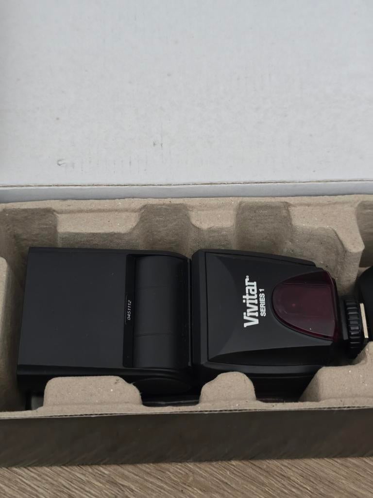 Vivitar Flash Series 1 DF-483 voor Nikon - Werkt perfect, Ophalen of Verzenden, Zo goed als nieuw, Overige merken