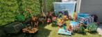 Te.koop.  playmobil Dinosauruspark set Helemaal compleet., Ophalen of Verzenden, Zo goed als nieuw, Complete set