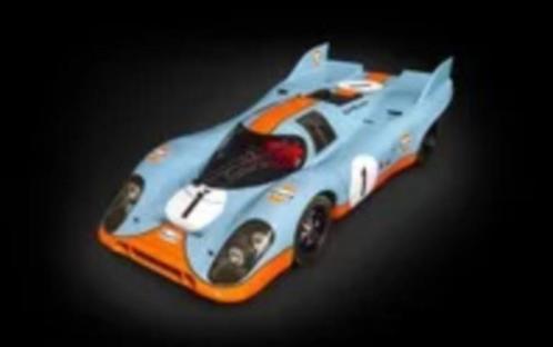Pocher 1:8 scale  HK118 Porsche 917K Gulf edition, Hobby en Vrije tijd, Modelbouw | Auto's en Voertuigen, Nieuw, Auto, Groter dan 1:32