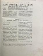 Van bouwen en sieren, jaargang 1932 en 1933., Boeken, Ophalen, Gelezen, Architectuur algemeen