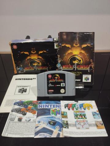 Mortal Kombat 4 N64 Compleet beschikbaar voor biedingen