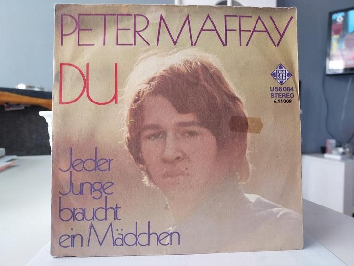 7" Single Peter Maffay - Du / Jeder Junge Braucht Ein Machen, Cd's en Dvd's, Vinyl Singles, Gebruikt, Single, Pop, 7 inch, Ophalen of Verzenden