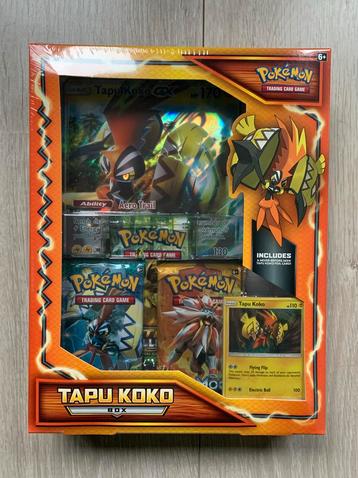 Tapu Koko Box 2017 Nieuw in Sealing! Met XY Fates Collide beschikbaar voor biedingen