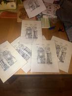 Coleman petromax patent tekening druklamp sinterklaas kerst, Antiek en Kunst, Ophalen of Verzenden