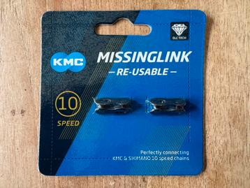 KMC MissingLink zwart DLC 10-speed re-usable - gloednieuw beschikbaar voor biedingen