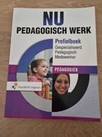 NU pedagogisch werk (pedagogiek), Ophalen of Verzenden, Zo goed als nieuw, Noordhoff Uitgevers, MBO