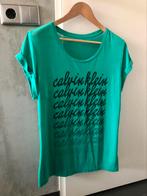 Calvin Klein Jeans shirt met steentjes maat XL, Kleding | Dames, T-shirts, Nieuw, Groen, Calvin Klein Jeans, Maat 46/48 (XL) of groter