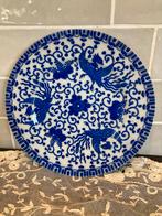 Bord Japans porselein blauw/wit (170625), Ophalen of Verzenden, Zo goed als nieuw, Bord(en), Overige stijlen