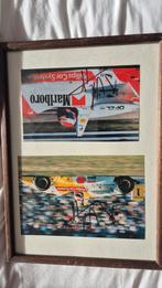 Fotokaarten jos verstappen met handtekening., Ophalen of Verzenden