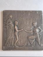 Brons penning 1910 Bruxelles, Ophalen of Verzenden, Landmacht, Nederland