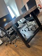 Eettafel, Huis en Inrichting, Tafels | Eettafels, Gebruikt, 200 cm of meer, Vijf personen of meer, Rechthoekig