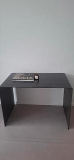 Stalen bijzettafel salontafel steel japandi Brechts, Huis en Inrichting, Tafels | Bijzettafels, Ophalen, Minder dan 55 cm, Metaal of Aluminium