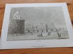 oude poorten van Haarlem, Antiek en Kunst, Kunst | Etsen en Gravures, Ophalen
