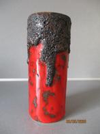 West Germany Fat lava bruisglazuur vaasje, Ophalen of Verzenden