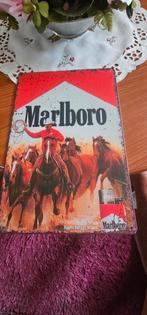 Marlboro Metalen Reclamebord - Cowboy, Verzenden