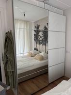 IKEA Pax Kast 200x58x236 met schuifdeuren & spiegel, Huis en Inrichting, Kasten | Kledingkasten, Ophalen, Gebruikt, 200 cm of meer