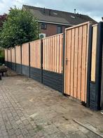 Schutting plaatsen begint v.a €90 p/m incl plaatsen, Tuin en Terras, 1 tot 2 meter, Verzenden, 6 meter of meer, Nieuw