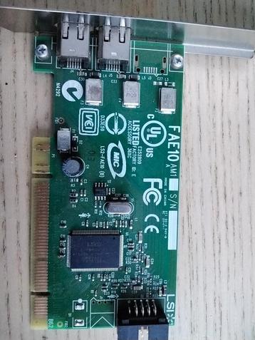 Firewire 1394  PCI kaart beschikbaar voor biedingen