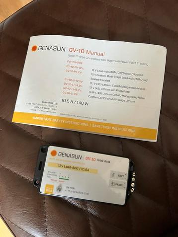 Genasun MPPT solar Charger GV-10 loodAGM Gel beschikbaar voor biedingen