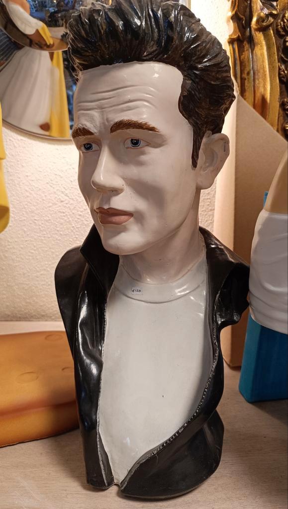 James Dean Buste, Antiek en Kunst, Kunst | Beelden en Houtsnijwerken, Ophalen of Verzenden