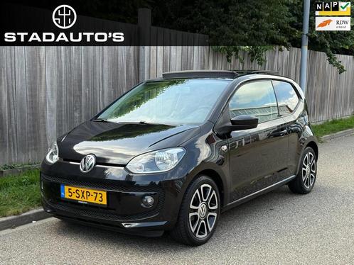 Volkswagen Up! 1.0 high up! Automaat Panoramadak|Leder|NAP!, Auto's, Volkswagen, Bedrijf, up!, ABS, Airbags, Airconditioning, Bluetooth