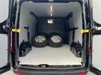 Ford Transit Custom 2.0TDCI 130PK Aut / Cruisecontrol / Euro, Stof, 4 cilinders, Met garantie (alle), Zwart