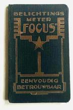 Antiek Focus Belichtingsmeter Boekje, Verzamelen, Ophalen of Verzenden, Voor 1940