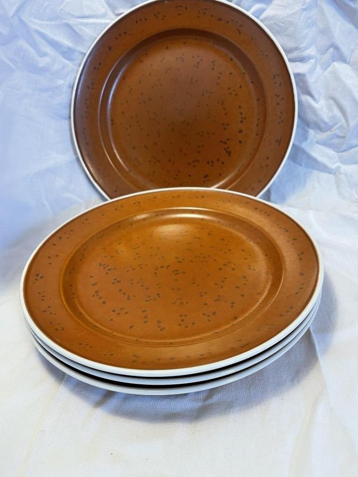 4x Gustavsberg COQ borden – Stig Lindberg Zweden, Antiek en Kunst, Antiek | Servies los, Ophalen of Verzenden