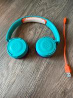 JBL Turquoise/Paarse Kinderkoptelefoon - Draadloos, Overige merken, Gebruikt, Draadloos, Op oor (supra aural)